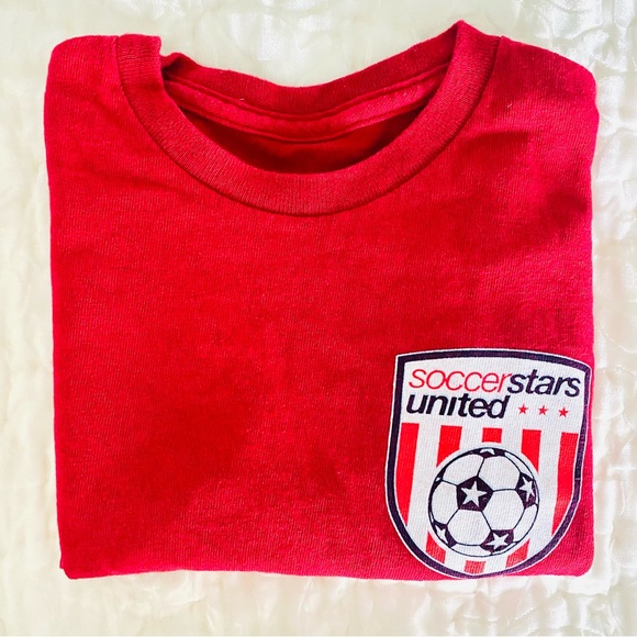Boys SUPER SOCCER STARS Advanced Clinic T-Shirt SZ S - Picture 8 of 8
